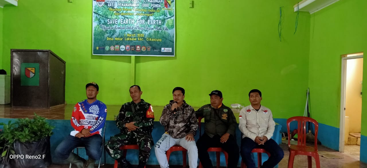 Penanaman 1000 Pohon Di Gunung Pangradinan